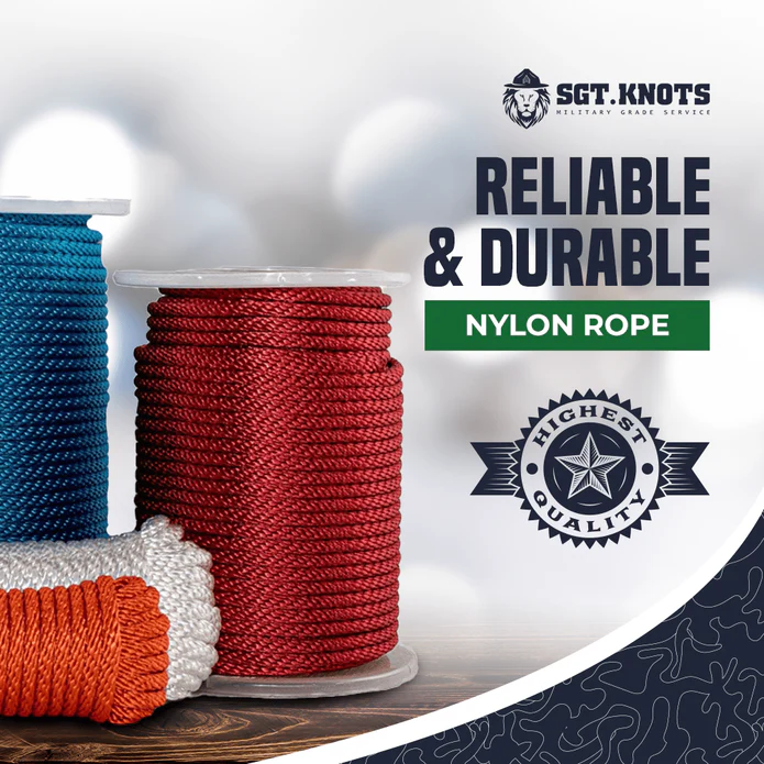 solid braid nylon rope
